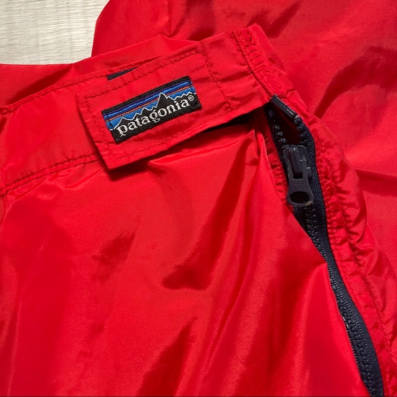 Patagonia Pants & Jumpsuits Patagonia Red Nylon Snow Fleece Lined